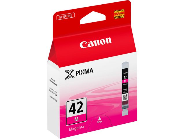 Canon Bläckpatron, 42M, magenta, singelförpackning, 6386B001, st