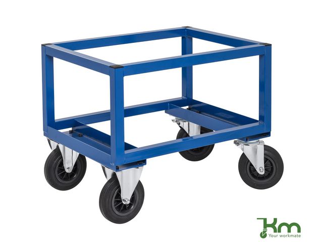 Halvpallvagn fast 1200x800mm, st