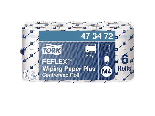 Tork Torkrulle Advanced M4 2-lag vit, fp om 6 x 150 m