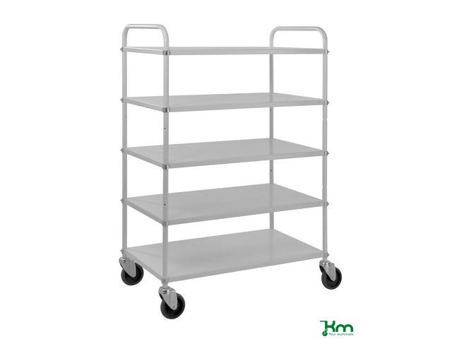 Hyllvagn Zero 5 plan 980x585x1445mm, st