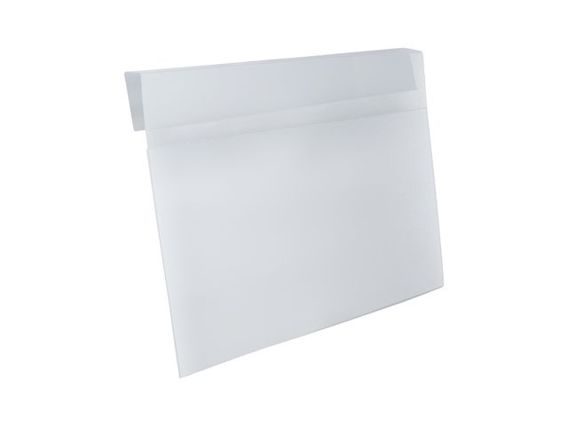 Plastficka A4 liggande för pall/korg, fp om 10 st