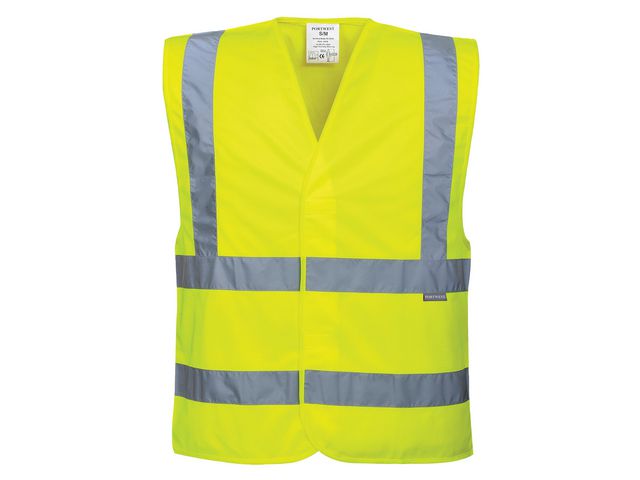 Varselväst Hi-vis Klass 2 Gul 6XL/7XL, st