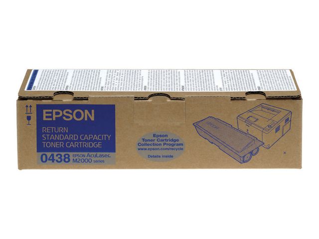 Epson Toner, AcuLaser MicroPolymer, svart, singelförpackning, C13S050438, st