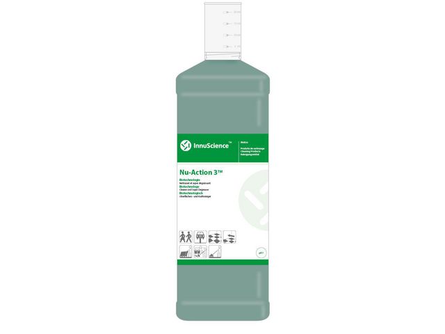 InnuScience Grovrent Nu-Action 3 1L, flaska om 1 l