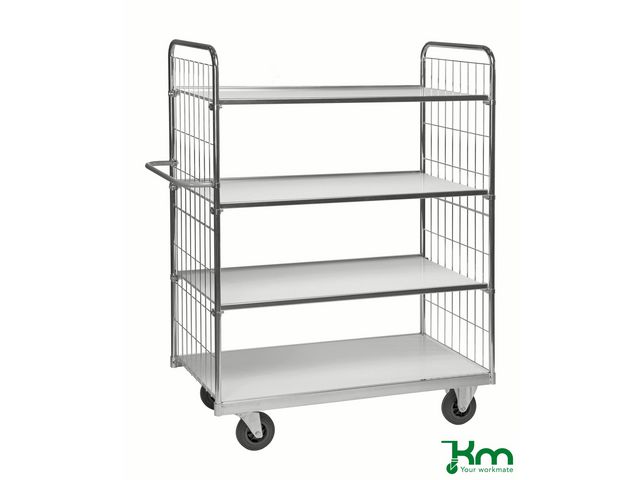 Hyllvagn 9000 4 hyllplan 1390x650x1695mm, st
