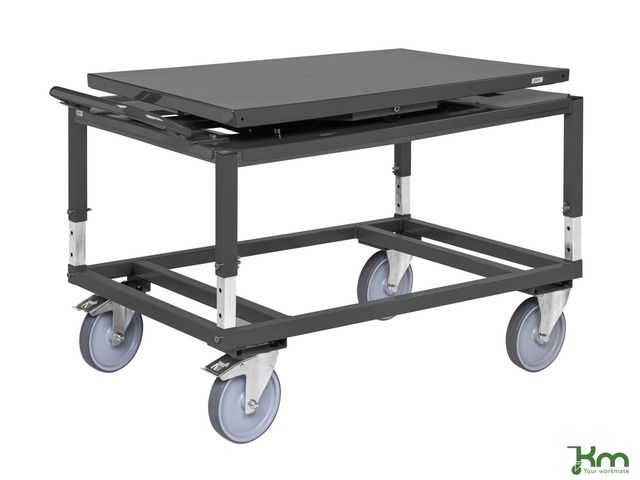 Pallvagn med snurrplatta 1200x800mm, st