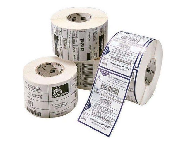 Zebra Etikett 51x25mm 30960/FP, rulle om 2580 st