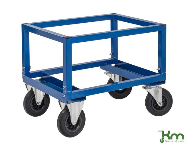 Halvpallvagn ställbar höjd 1200x800mm, st