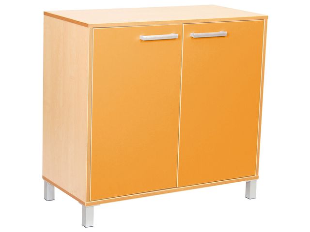 Dörrar t/förvaringshylla Prem orange, fp om 2 st