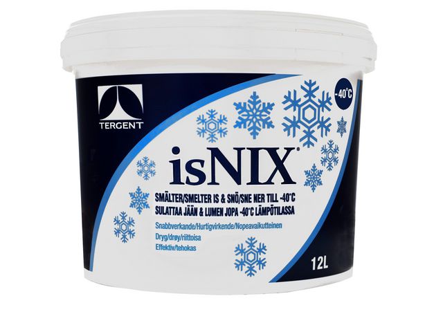TERGENT Issmältning isNIX 12L, flaska om 12 l