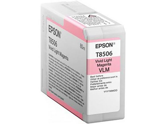 Epson Bläckpatron T850600 v-l-magenta, st