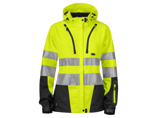 PROJOB Softshelljacka dam 6423 kl3/2 3XL, st
