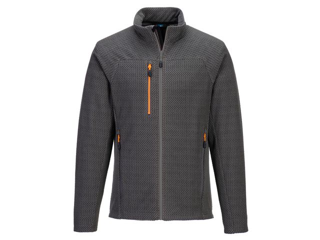 PORTWEST® Fleecetröja text zip EV480 grå L, st