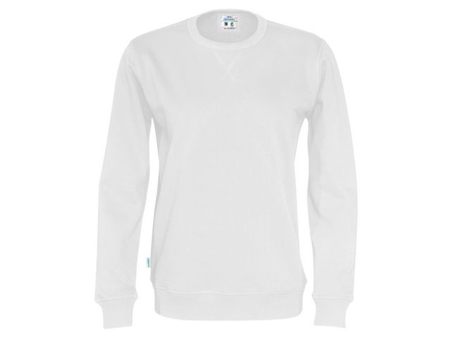 Cottover Sweatshirt Crew Neck herr GOTS vit 2XL, st