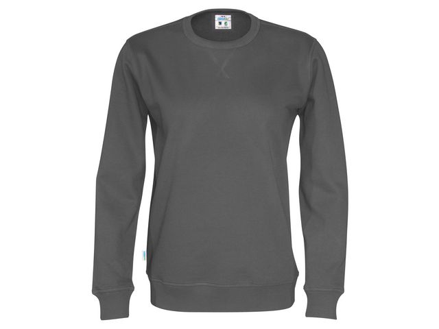 Cottover Sweatshirt Crew Neck herr GOTS grå 2XL, st