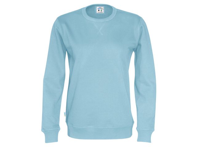 Cottover Sweatshirt Crew Neck herr GOTS skye blue XL, st