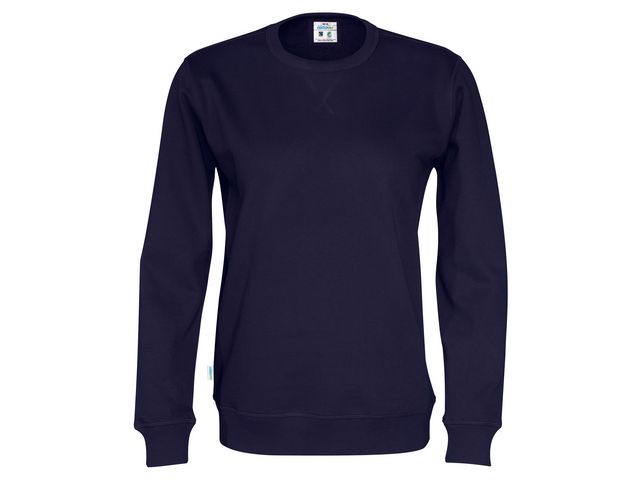 Cottover Sweatshirt Crew Neck herr GOTS navy XS, st