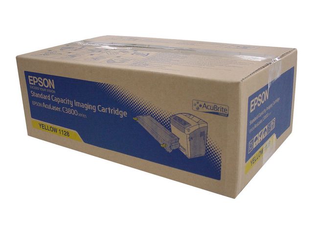 Epson Toner, 1128 Y, hög kapacitet, gul, singelförpackning, C13S051128, st