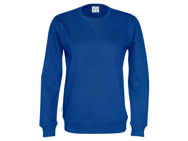 Cottover Sweatshirt Crew Neck herr GOTS royal 4XL, st