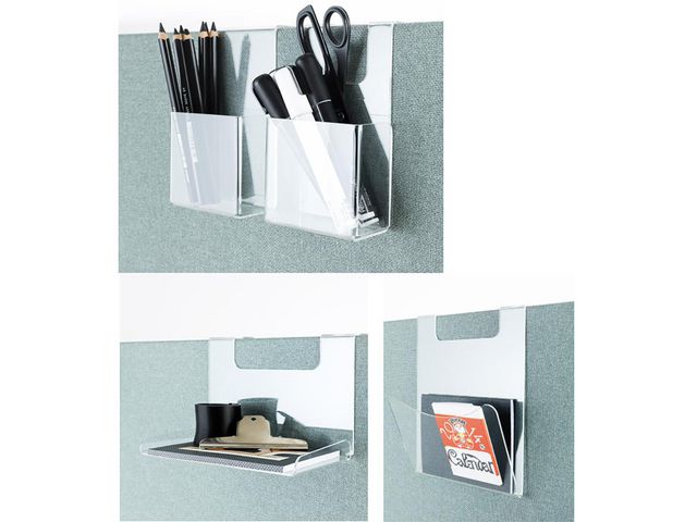 Golv-bordskärm Plexitillbehör för 30mm, st