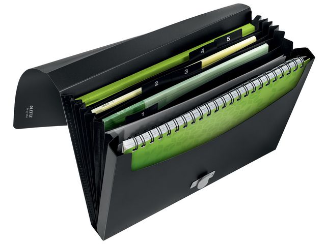 Leitz Projektmapp recycle PP A4 svart, st
