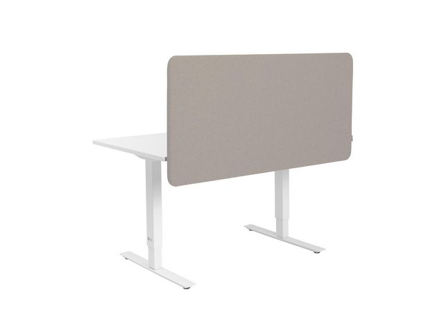 Bordsskärm m.beslag 120x65 Salsa 57-beig, st