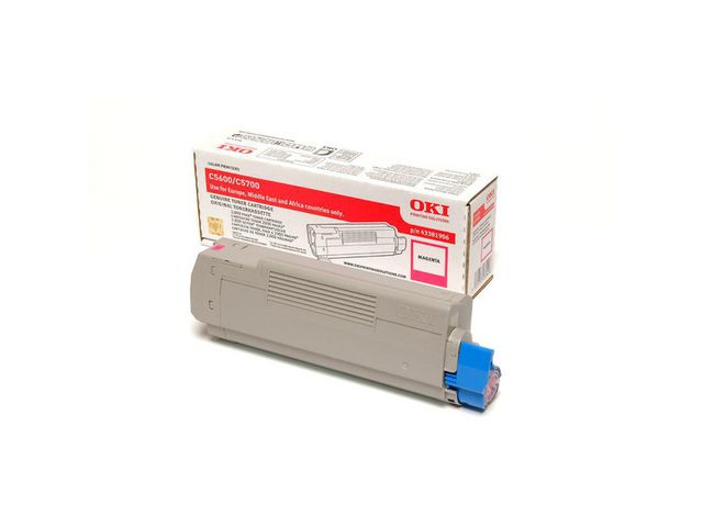 OKI Toner, C5600/C5700, 43381906, magenta, singelförpackning, st