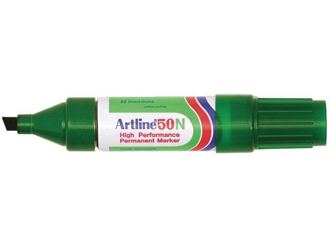 Artline Märkpenna permanent 50 grön, fp om 12 st