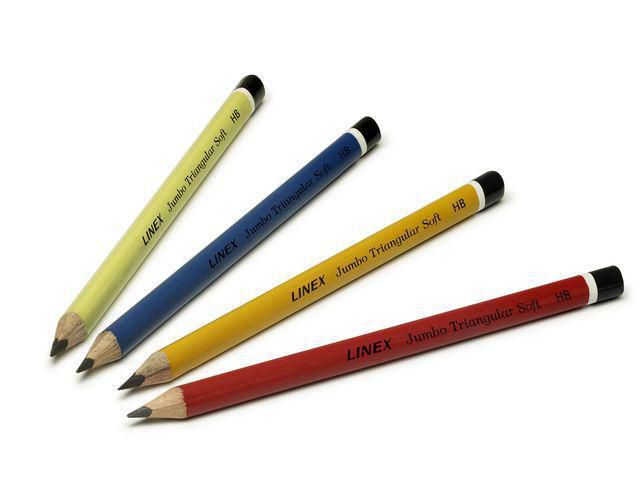 Linex Blyertspenna jumbo, fp om 80 st
