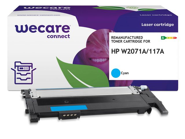 Wecare Toner HP W2071A 117A 1K cyan, st