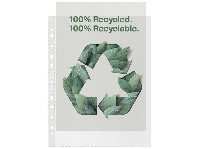 Esselte Plastficka recycled A4 Maxi 0,10mm 50/FP, fp om 50 st