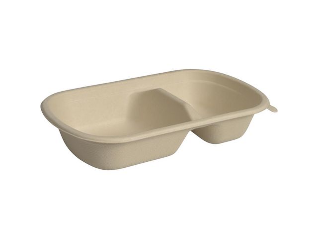 ABENA Matlåda Take-away Bagasse 750 ml, fp om 125 st