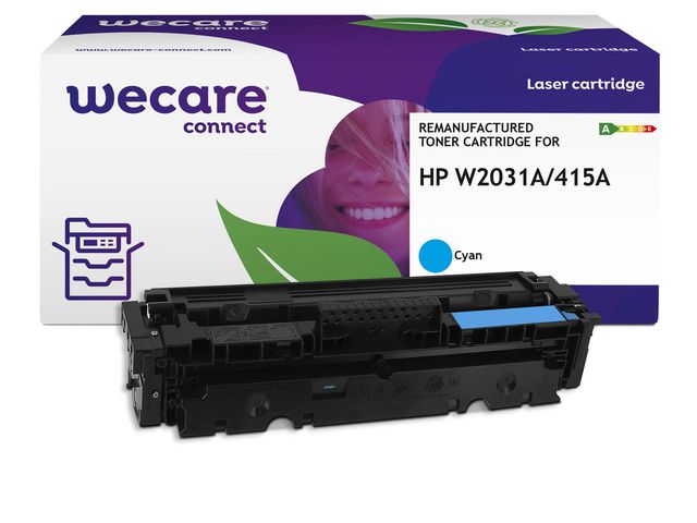 Wecare Toner HP W2031A 415A 2,1K cyan, st
