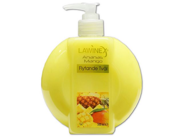 LAWINEX Tvål LAWINEX Ananas och Mango 500ml, st