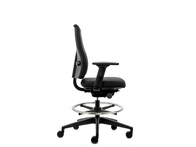 Interstuhl Kontorsstol LX001 med fotstöd, st