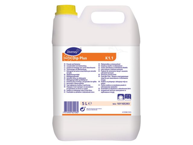 Suma Blötläggning Dip plus K1.1 5L, flaska om 5 l