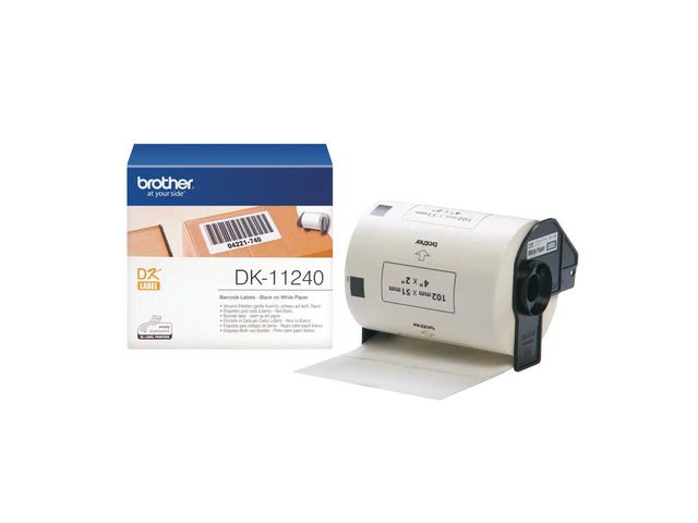 Brother Etikett DK11240 102x51, rulle om 600 st