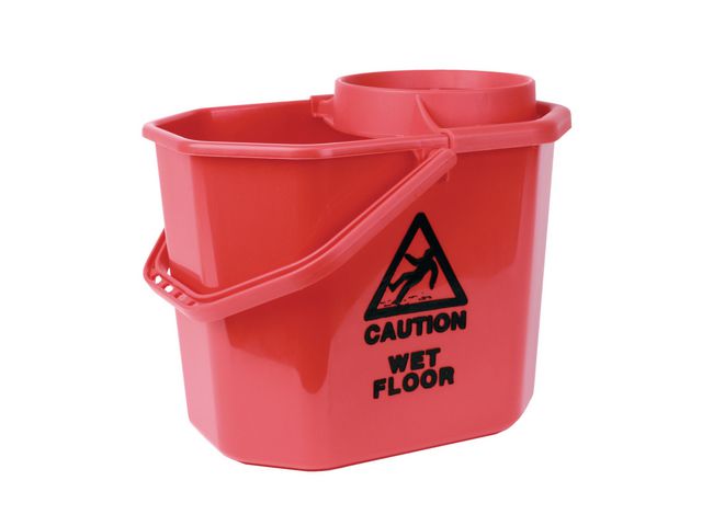 Hygienteknik Svabbhink Mini Röd 12l, st
