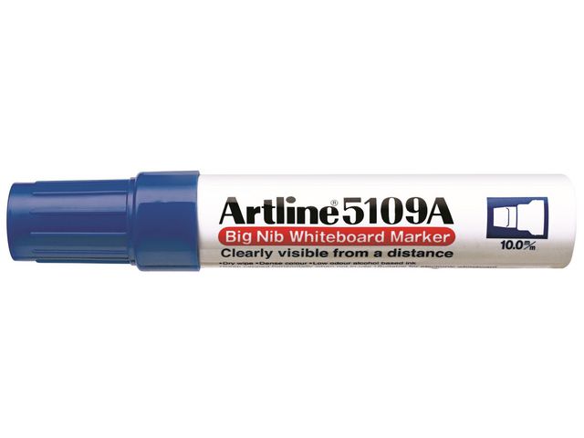 Artline Whiteboardpenna 5109A BIG blå, st