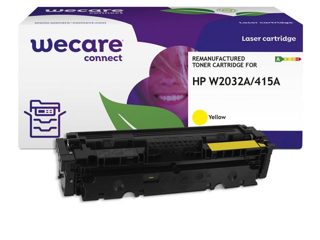 Wecare Toner HP W2032A 415A 2,1K gul, st