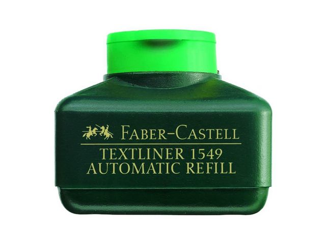 Faber-Castell Refill Överstrykning Grön, flaska om 30 ml
