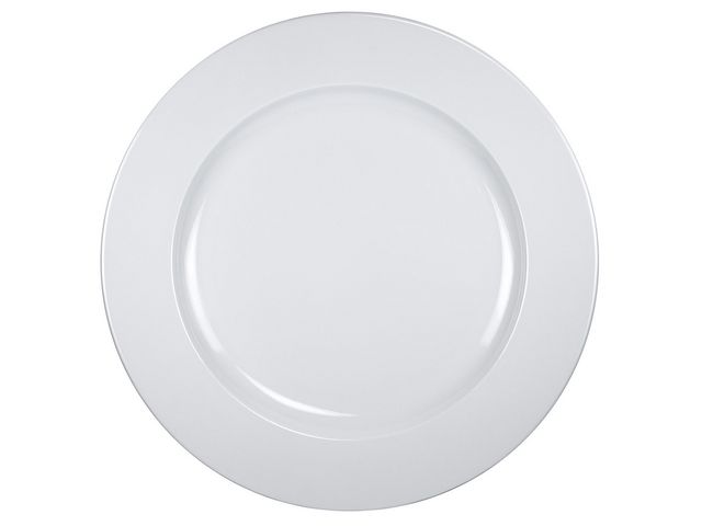 Tallrik Porslin flat 24 cm, fp om 6 st