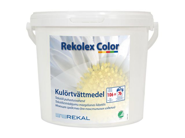REKAL Tvättmedel Rekolex Color 4kg, fp om 4 kg