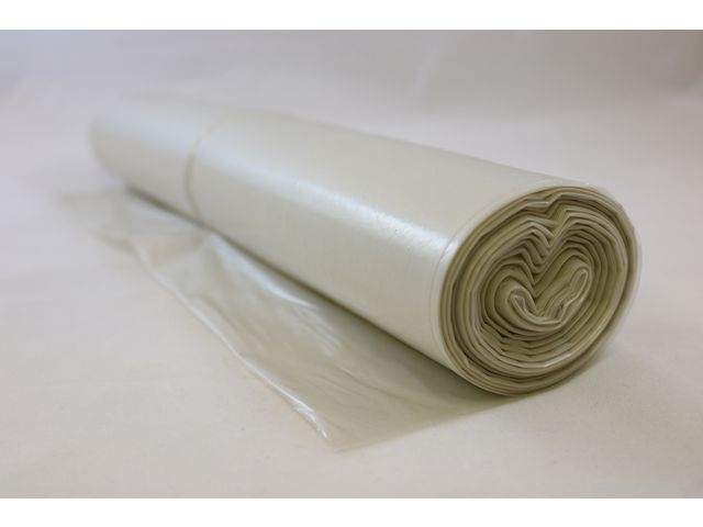 Plastsäck LD 125L 40my transp, rulle om 25 st