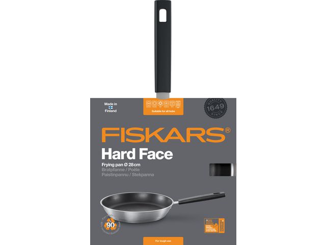 Fiskars Hard Face Steel stekpanna 28 cm, st