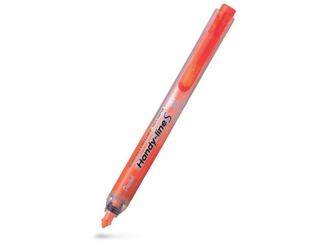 Pentel Överstrykningspenna clicker orange, st