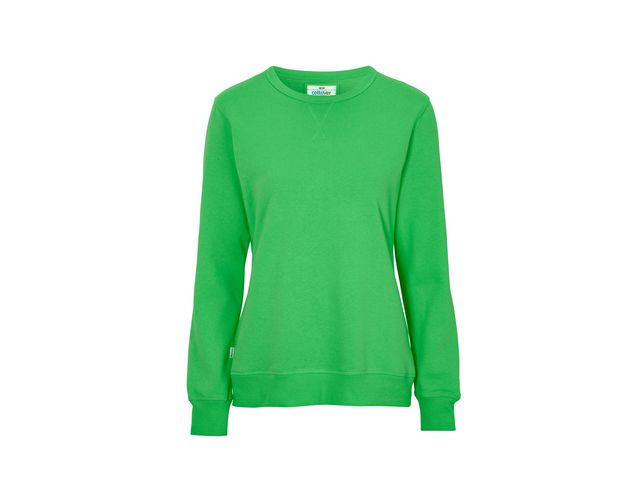 Cottover Sweatshirt Crew Neck dam GOTS grön XL, st