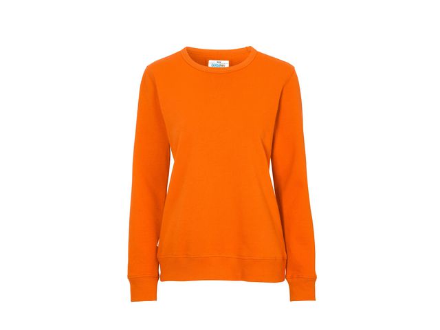 Cottover Sweatshirt Crew Neck dam GOTS orange XS, st