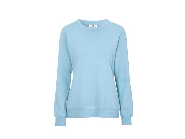 Cottover Sweatshirt Crew Neck dam GOTS skye blue XL, st