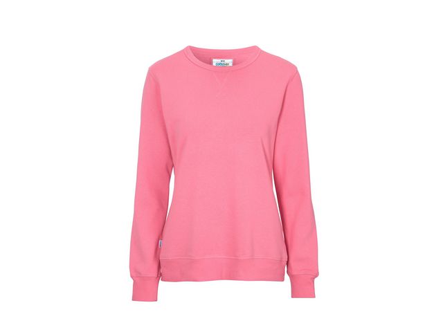Cottover Sweatshirt Crew Neck dam GOTS rosa XS, st